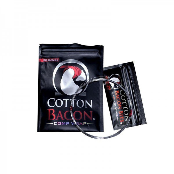 Wick 'N' Vape Cotton Bacon Comp Wrap - 22 Gauge