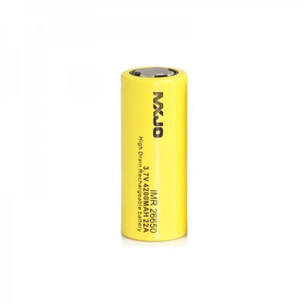 MXJO IMR 26650 4200MAH 22A 3.7V Flat Top Battery