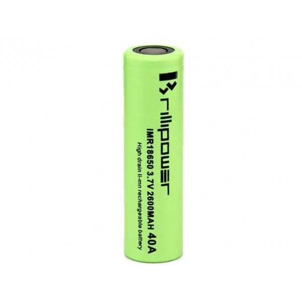 Brillipower 18650 2600Mah 40A Battery