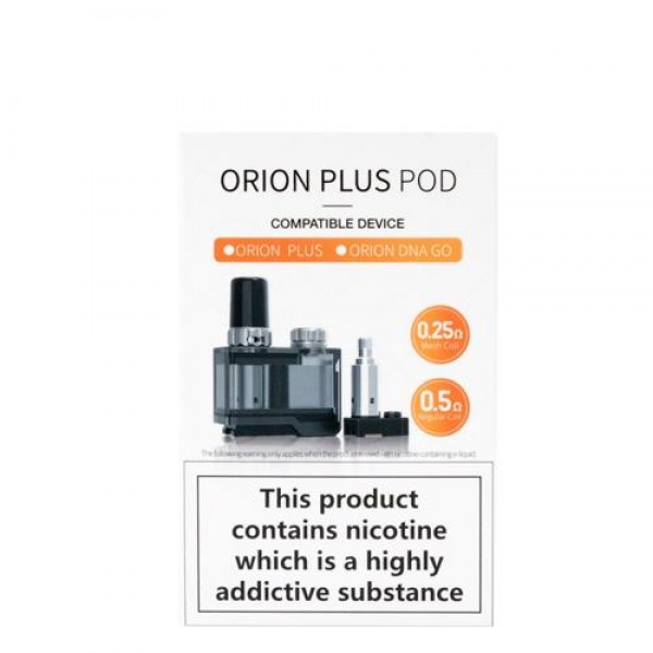 Lost Vape Orion Plus Pod Cartridge Pack (Includes 2 Coils)