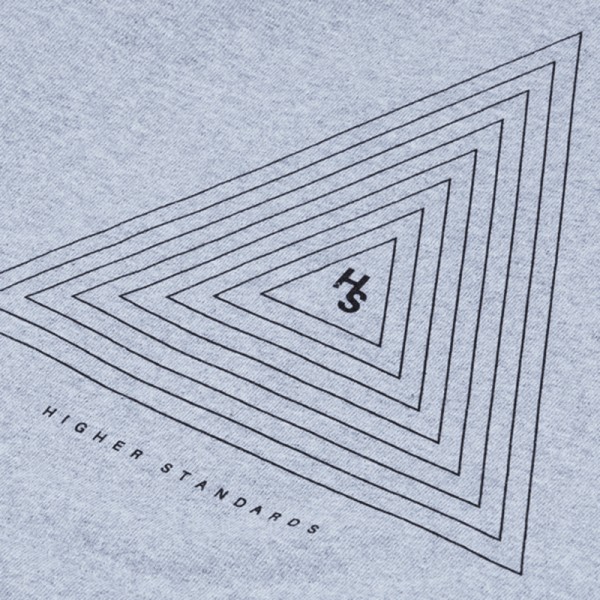 Higher Standards Hoodie - Concentric Triangle