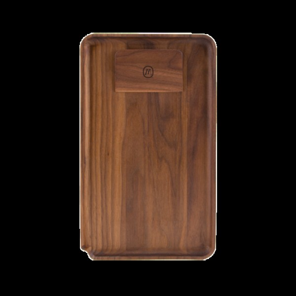 Marley Natural Black Walnut Rolling Tray