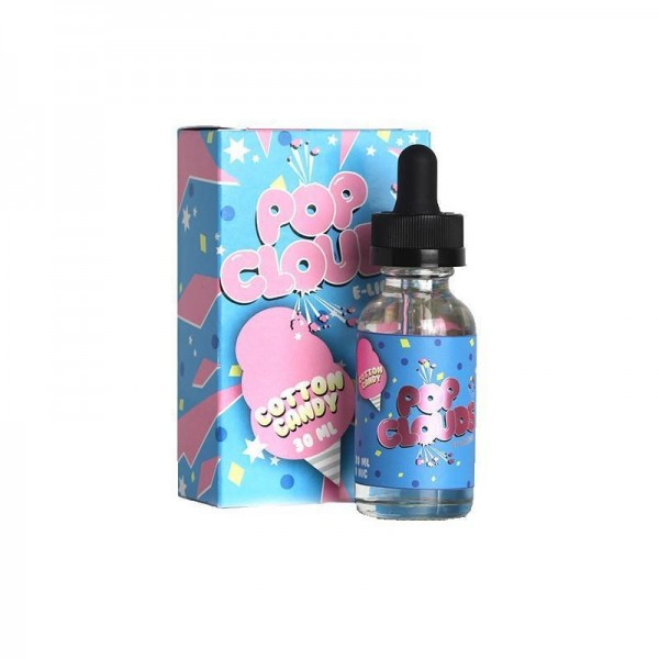 Pop Clouds Vape Juice - Cotton Candy (60mL)