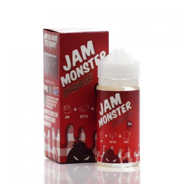 Jam Monster STRAWBERRY Vape Juice 100ml
