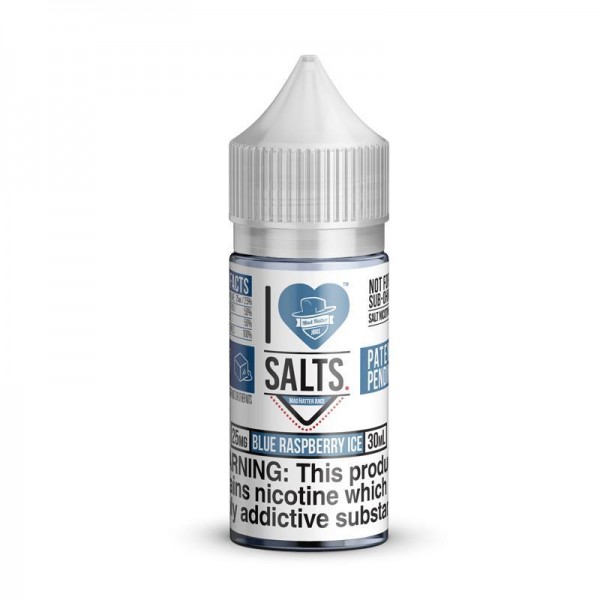 I Love Salts Blue Raspberry ICE 30ml Nic Salt Vape Juice