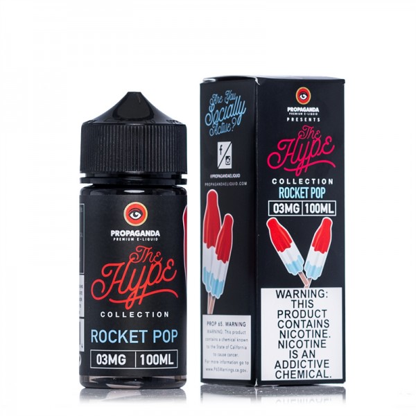 The Hype Rocket Pop 100ml Vape Juice