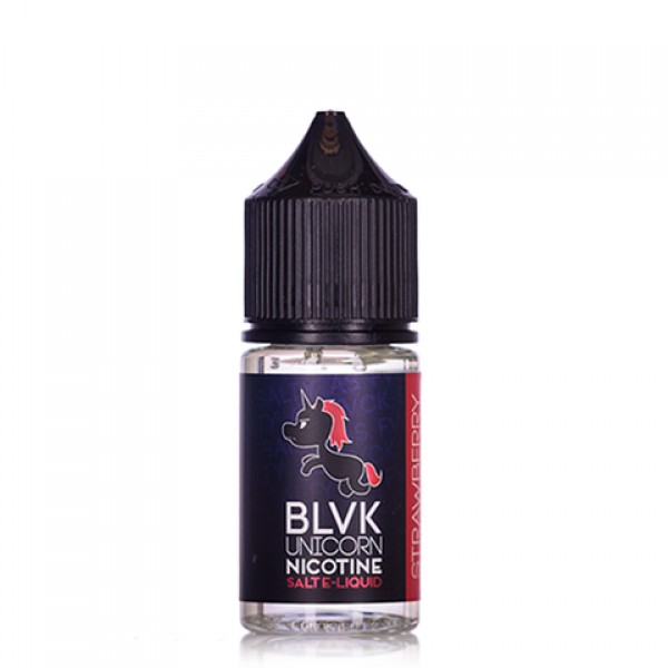 BLVK Unicorn Salt Vape Juice Strawberry 30ml