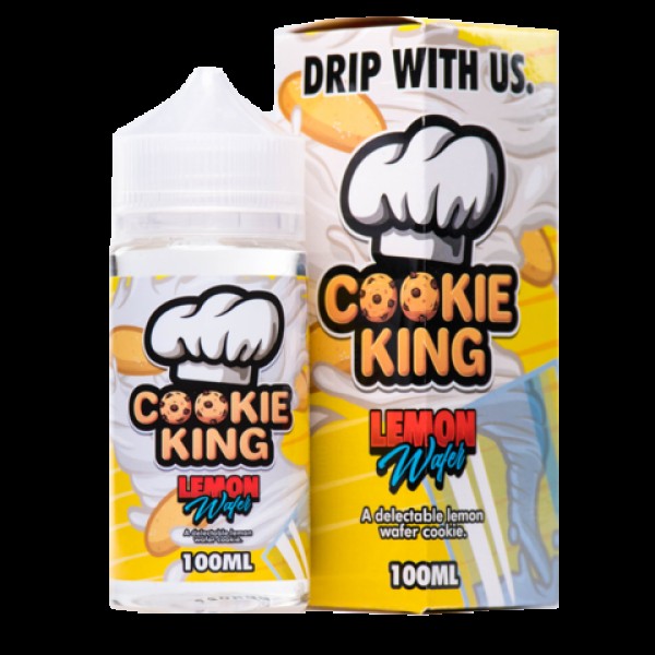 Cookie King Vape Juice Lemon Wafer 100ml