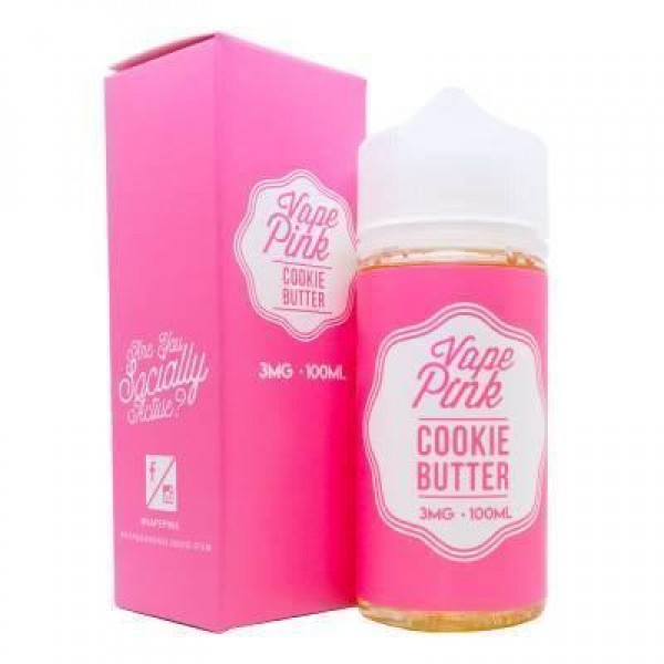 Vape Pink Cookie Butter 100ml Vape Juice