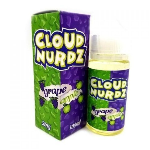 Cloud Nurdz Grape Apple 100ml Vape Juice