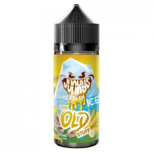 Junkys  Stash Vape Juice The Old Stuff ICED 100ML