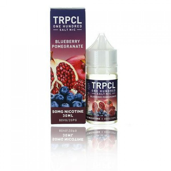 TRPCL ONE HUNDRED Salts Blueberry Pomegranate 30ml Vape Juice