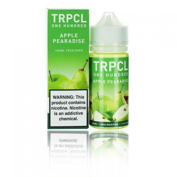 TRPCL ONE HUNDRED Apple Pearadise 100ml Vape Juice