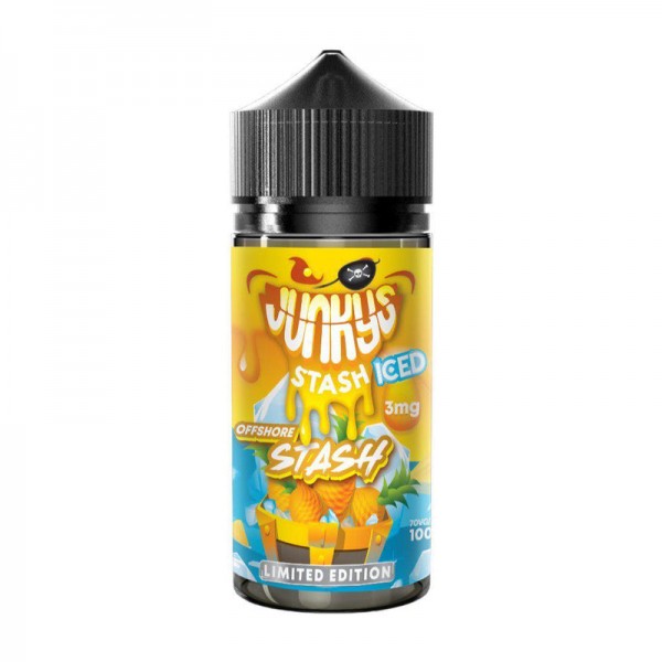 Junkys Stash ICED Offshore Stash 100ml Vape Juice