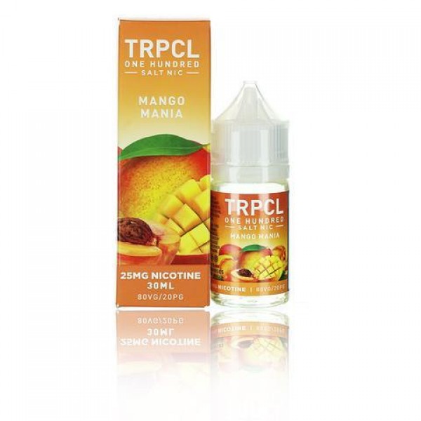 TRPCL ONE HUNDRED Salts Mango Mania 30ml Vape Juice