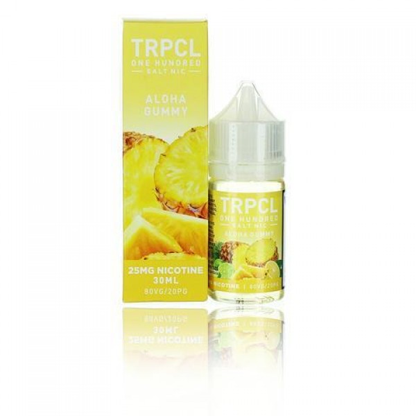 TRPCL ONE HUNDRED Salts Aloha Gummy 30ml Vape Juice