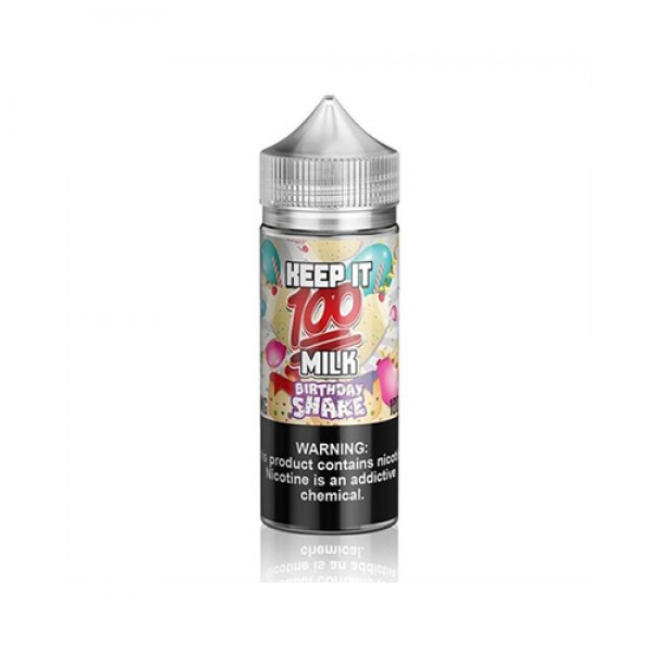 Keep It 100 Milk Birthday Shake 100ml Vape Juice