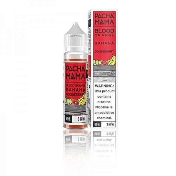 Pachamama Blood Orange Banana Gooseberry 60ml Vape Juice