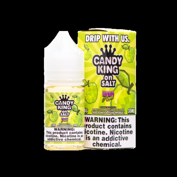 Candy King On Salt Hard Apple 30ml Nic Salt Vape Juice