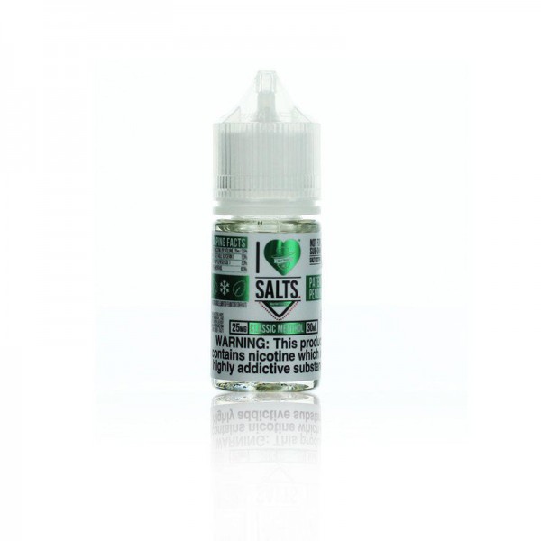 Mad Hatter I Love Salts Classic Menthol 30ml Vape Juice