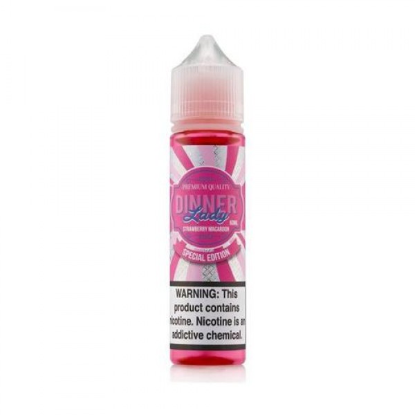 Dinner Lady Strawberry Macaroon 60ml Vape Juice (Special Edition)