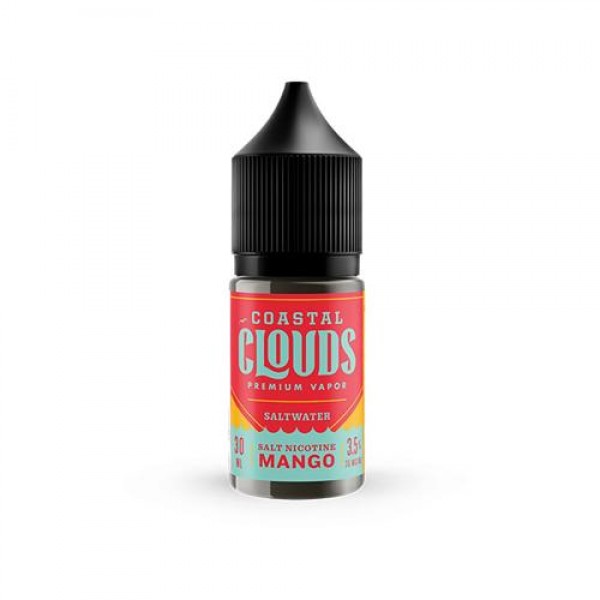 Coastal Clouds Saltwater Mango 30ml Nic Salt Vape Juice