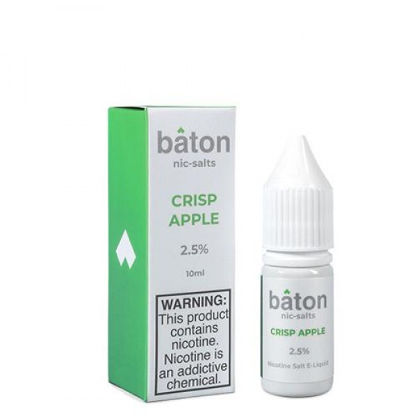 Baton Crisp Apple 10ml Nic Salt Vape Juice