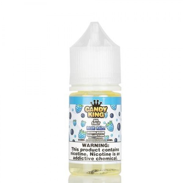 Candy King Bubblegum Salt Blue Razz 30ml Nic Salt Vape Juice