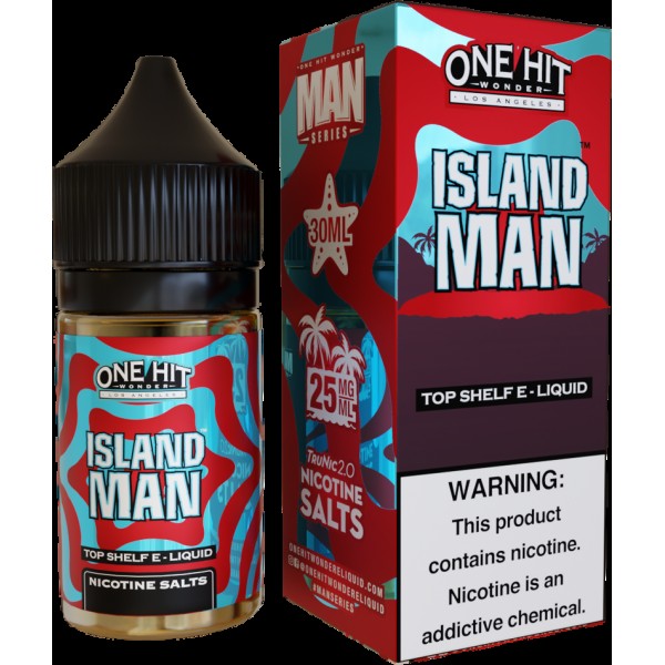 One Hit Wonder Island Man 30ml Nic Salt Vape Juice