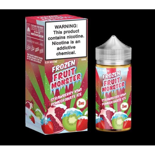 Frozen Fruit Monster Strawberry Kiwi Pomegranate Ice 60ml Vape Juice