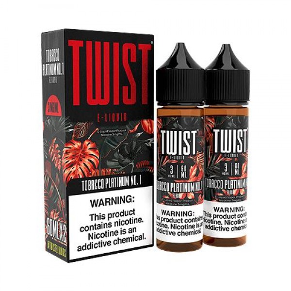 Tobacco Platinum No. 1 2x60ml Vape Juice - TWIST