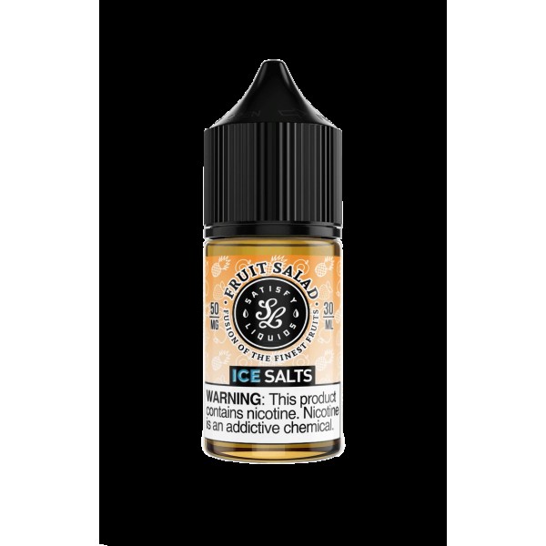 Satisfy E-Liquids Fruit Salad On Ice 30ml Nic Salt Vape Juice