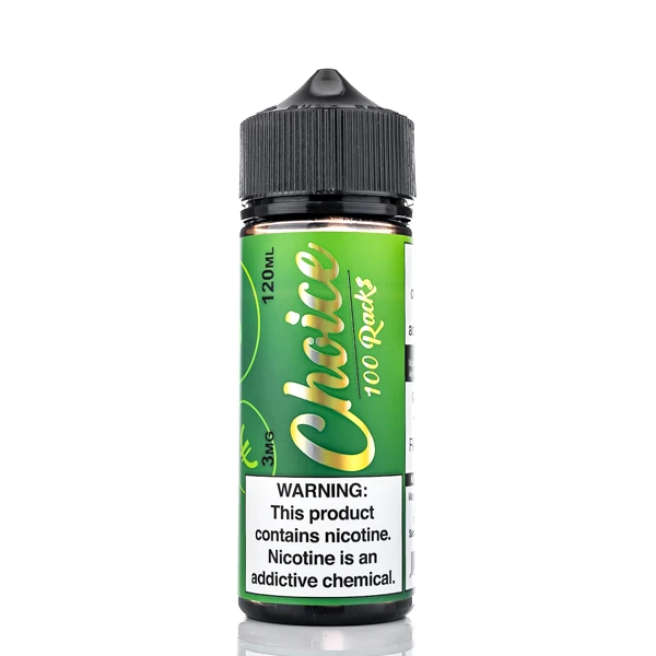 Choice E-Liquids 100 Racks 120ml Vape Juice