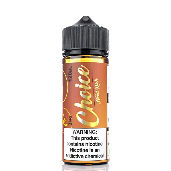 Choice E-Liquids Hood Rich 120ml Vape Juice