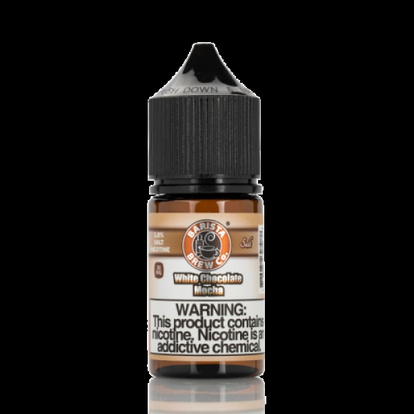 Barista Brew Co. White Chocolate Mocha 30ml Nic Salt Vape Juice