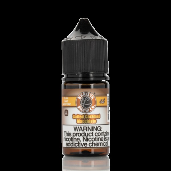 Barista Brew Co. Salted Caramel Macchiato 30ml Nic Salt Vape Juice