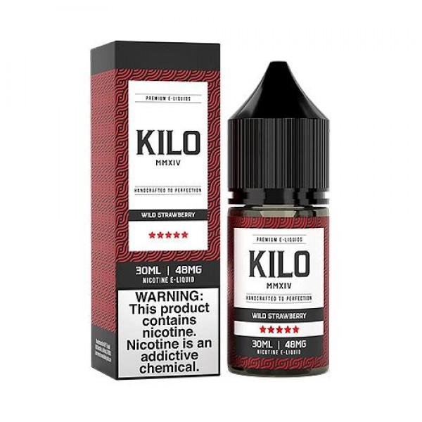 Kilo Salts Wild Strawberry 30ml Nic Salt Vape Juice
