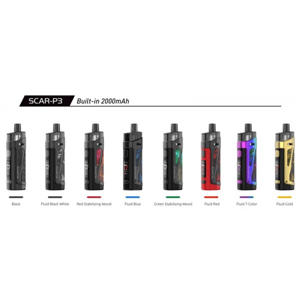 Scar-P3 80W Pod Device - Smok