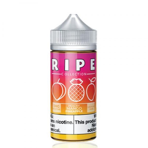 Ripe Collection Peachy Mango Pineapple 100ml Vape Juice