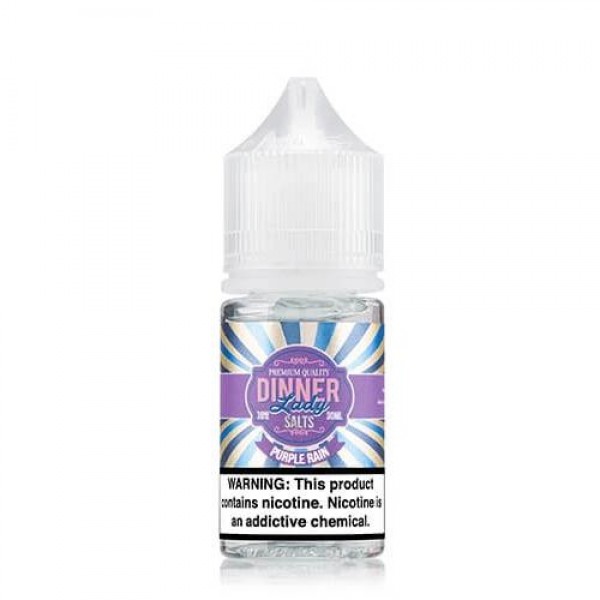 Dinner Lady Salts Purple Rain 30ml Nic Salt Vape Juice