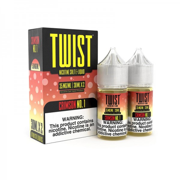 Crimson No.1 ICE 2x 30ml (60ml) Nic Salt Vape Juice - Twist E-Liquids