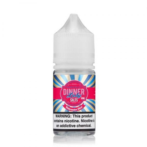 Dinner Lady Salts Watermelon Slices 30ml Nic Salt Vape Juice