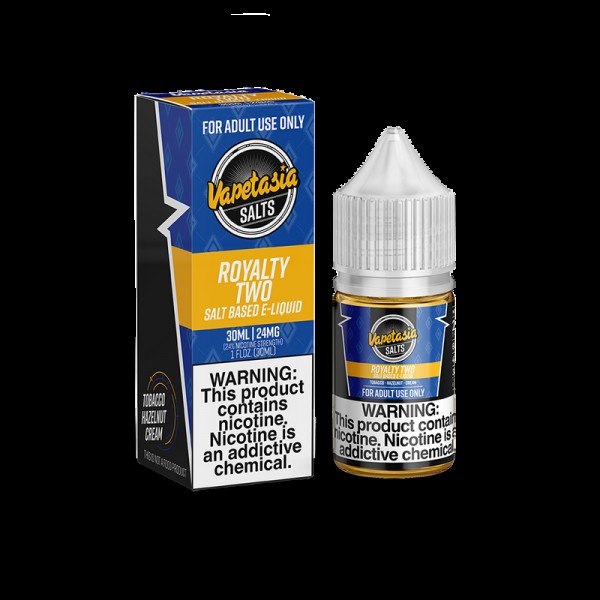 Vapetasia Salts Royalty 2 30ml Nic Salt Vape Juice