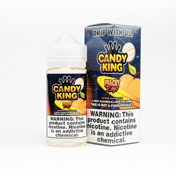 Candy King Peachy Rings 100ml Vape Juice
