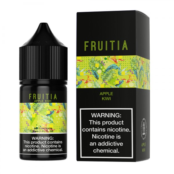 Fruitia Apple Kiwi 30ml Nic Salt Vape Juice