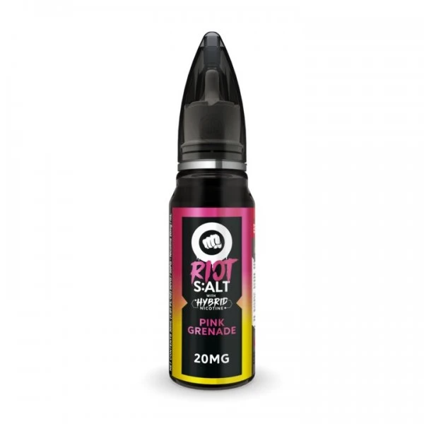 Riot Squad Pink Grenade 30ml Nic Salt Vape Juice