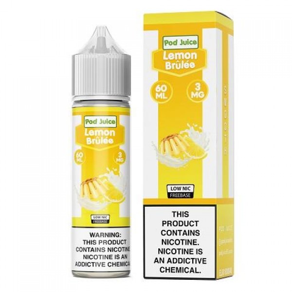 Pod Juice Lemon Brulee 60ml Vape Juice