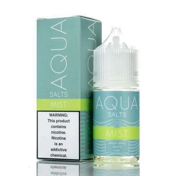 Aqua Synthetic Nicotine Mist 30ml Nic Salt Vape Juice