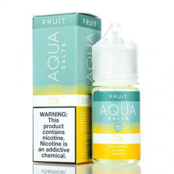 Aqua Synthetic Nicotine Flow 30ml Nic Salt Vape Juice