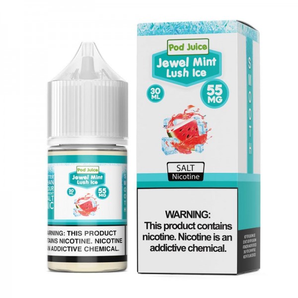 Pod Juice Jewel Lush Ice 30ml Nic Salt Vape Juice